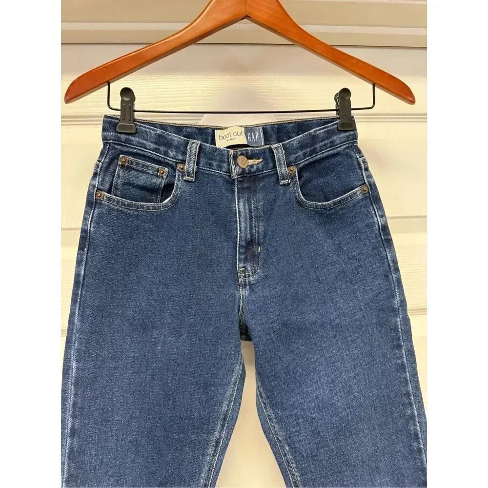 Gap Boot Cut Stretch Girls Jeans sz 14 EUC